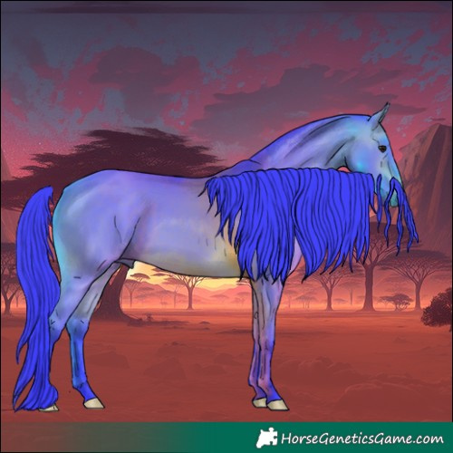 Horse Color:Watercolor Brown 