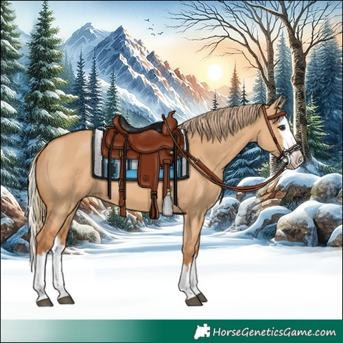 Horse Color:Red Dun Splash 