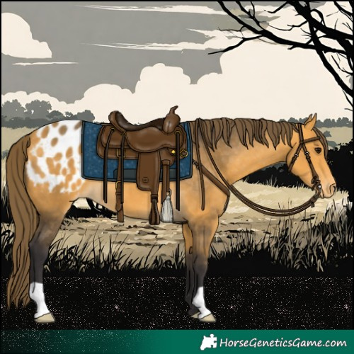 Horse Color:Buckskin Appaloosa 