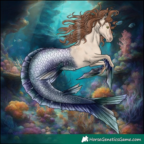 Horse Color:Powder White Gold Champagne Dun 