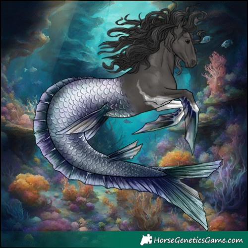 Horse Color:Black Tobiano 