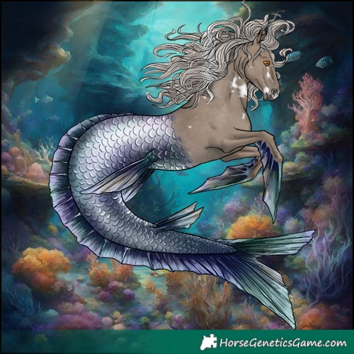 Horse Color:White Spotted Silver Grullo Tobiano Rabicano 