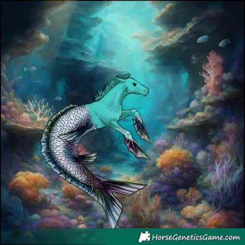 Horse Color:Watercolor Black Tobiano Rabicano