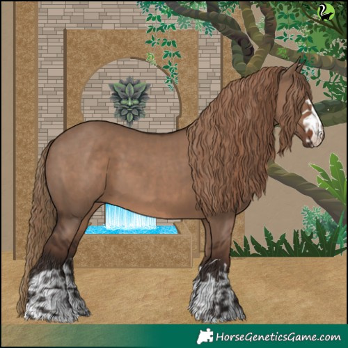 Horse Color:Liver Red Dun and Liver Red Dun