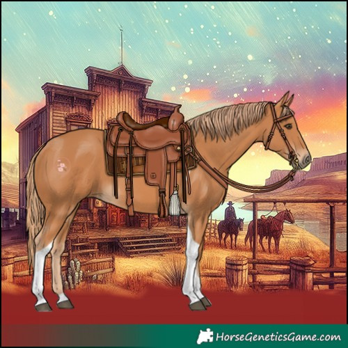 Horse Color:Chestnut Tobiano 