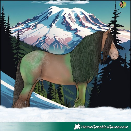 Horse Color:Sable Champagne 