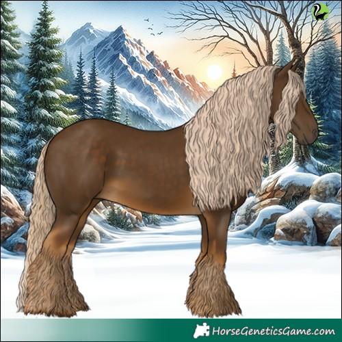 Horse Color:Chocolate Palomino