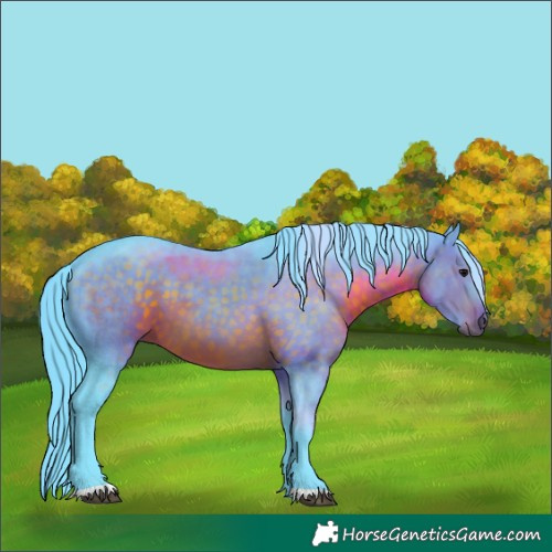 Horse Color:Watercolor Brown 