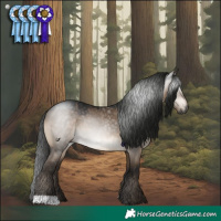Horse Color:Gray Brown Dun 