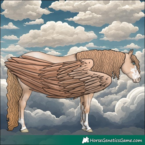 Horse Color:Gold Champagne Pearl Rabicano  and Gold Champagne Pearl Rabicano 