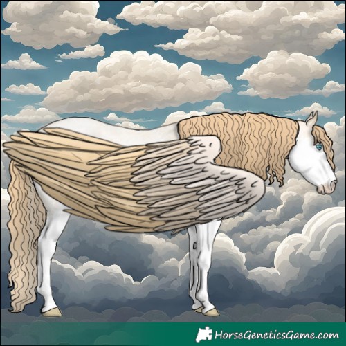 Horse Color:Smoky Blue Roan Pearl Splash