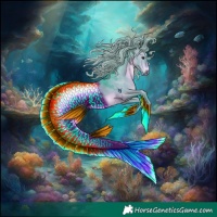 Horse Color:Watercolor Silver Brown Dun 