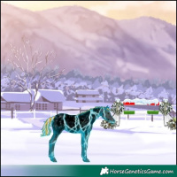 Horse Color:Void Platinum Painted Thunderstruck Midnight Palomino Ice Onyx Appaloosa 
