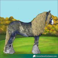 Horse Color:Watercolor Red Onyx Ice