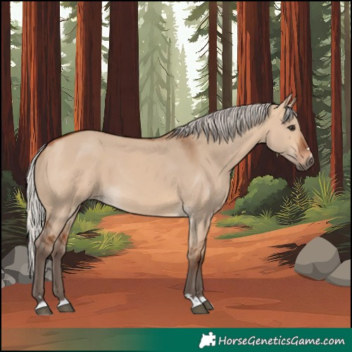 Horse Color:Silver Bay Dun 