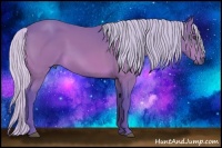 Horse Color:Watercolor Silver Bay