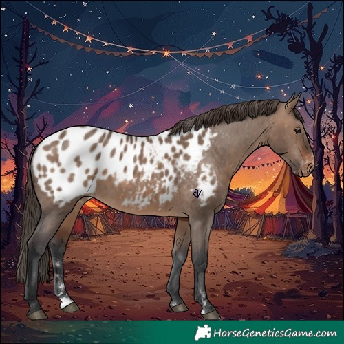 Horse Color:Brown Dun Blanket 