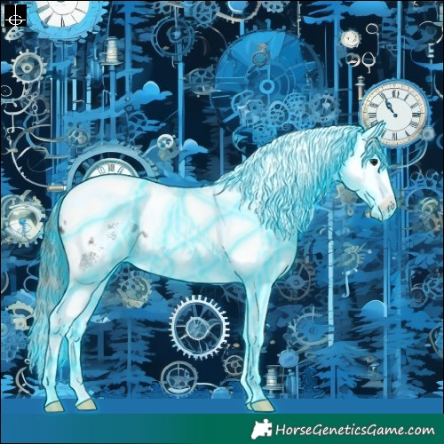 Horse Color:Thunderstruck White Spotted Black Splash Tobiano Appaloosa