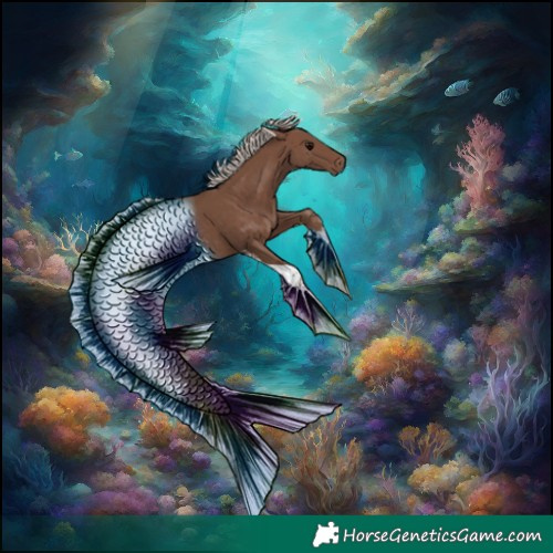 Horse Color:Silver Black Tobiano 