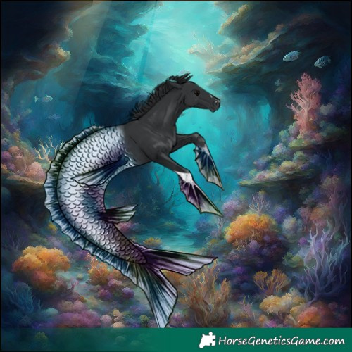 Horse Color:Black Tobiano 