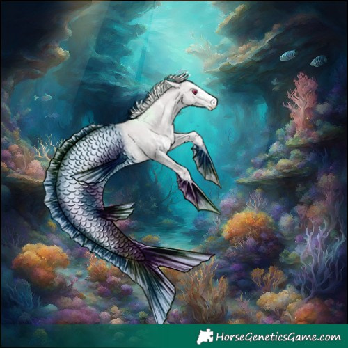 Horse Color:White Spotted Chocolate Silver Black Chinchilla Pearl 