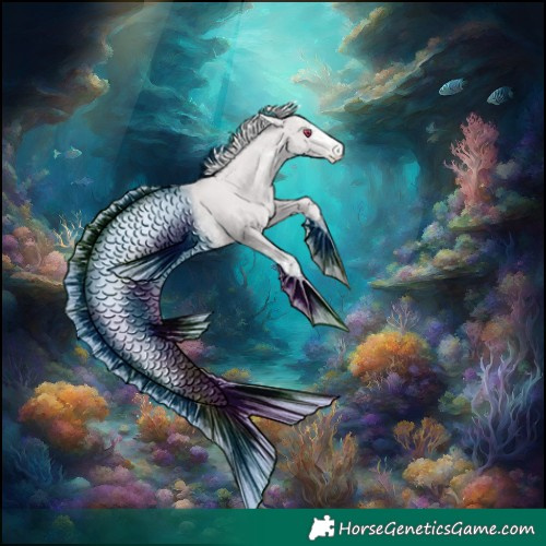 Horse Color:White Spotted Chocolate Silver Black Chinchilla Pearl Tobiano