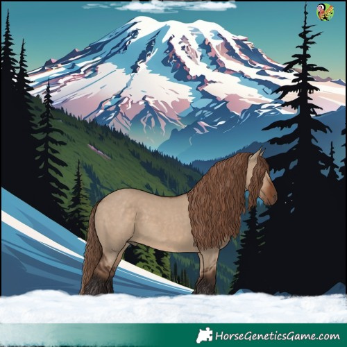 Horse Color:Liver Red Dun 