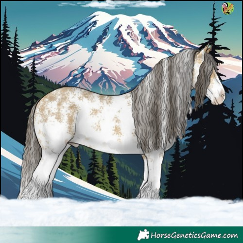 Horse Color:Sable Cream Champagne Sabino 