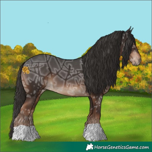 Horse Color:Liver Chestnut Ice 