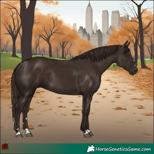Horse Color:Liver Chestnut Rabicano 