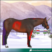 Horse Color:Painted Brown