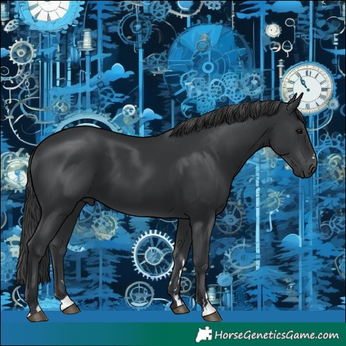 Horse Color:Black 