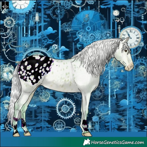 Horse Color:Watercolor Silver Bay Dun Blanket