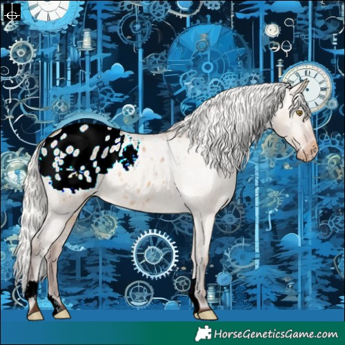 Horse Color:Silver Brown Dun Blanket 