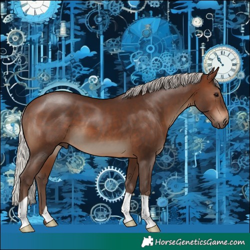 Horse Color:Silver Brown 