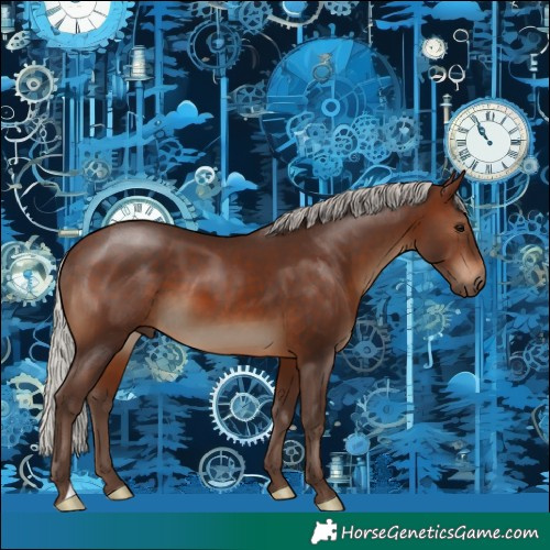Horse Color:Silver Brown 