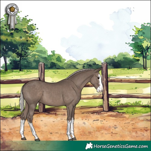 Horse Color:Silver Black Splash 