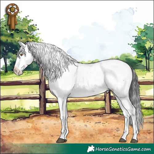Horse Color:Black Sabino Rabicano 