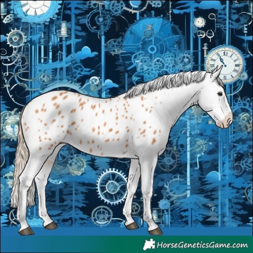 Horse Color:Chestnut Tobiano Blanket 