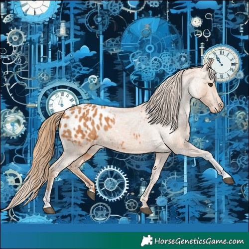 Horse Color:Chestnut Tobiano Blanket