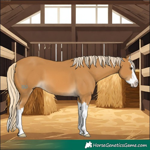 Horse Color:Palomino Splash