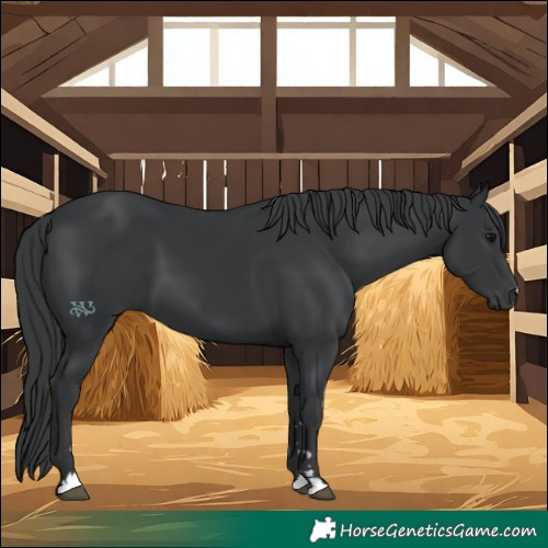 Horse Color:Black 