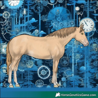Horse Color:Gold Champagne