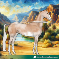 Horse Color:Silver Black Pearl