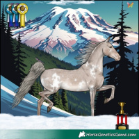 Horse Color:White Spotted Liver Red Dun Mushroom Appaloosa Rabicano