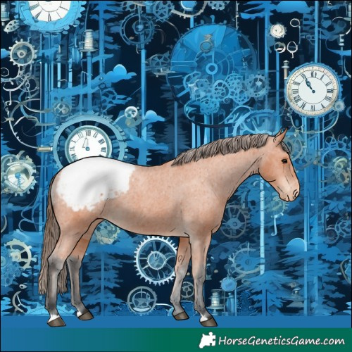 Horse Color:Bay Snowcap 