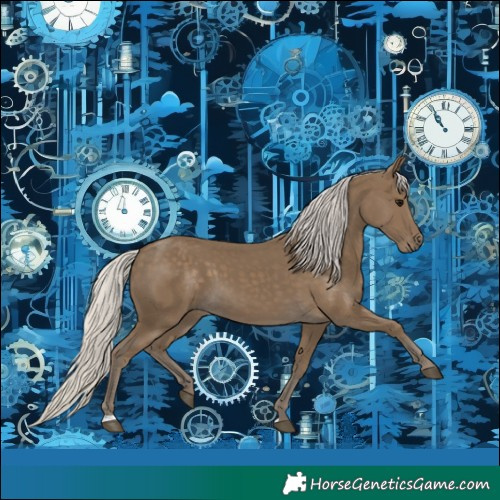 Horse Color:Silver Smoky Black 