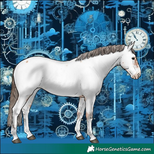 Horse Color:Bay Near Fewspot