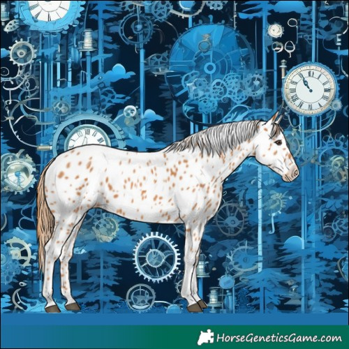 Horse Color:Chestnut Tobiano Appaloosa
