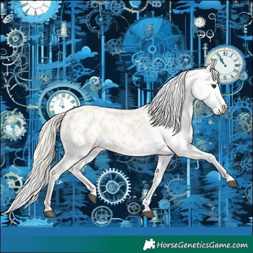 Horse Color:Palomino Roan Tobiano Blanket
